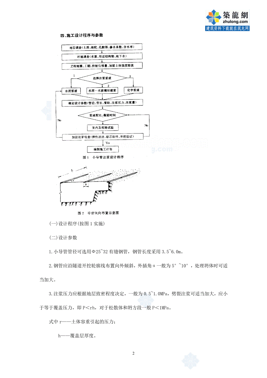 小导管超前注浆施工工法_secret_第2页