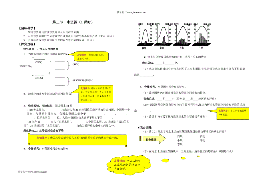 第三章第三节水资源_第1页