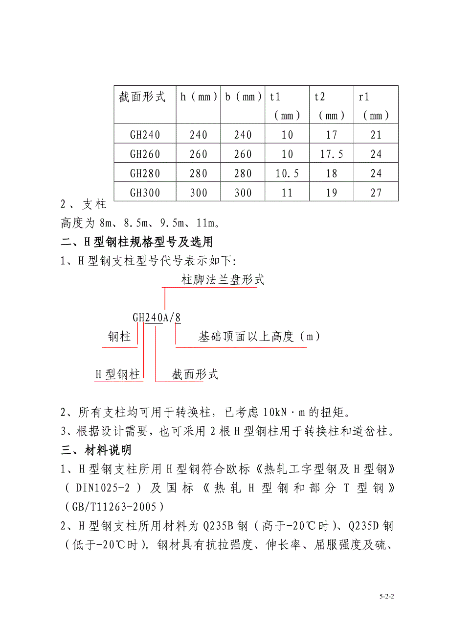 _动车论坛_h型钢支柱技术说明_第2页