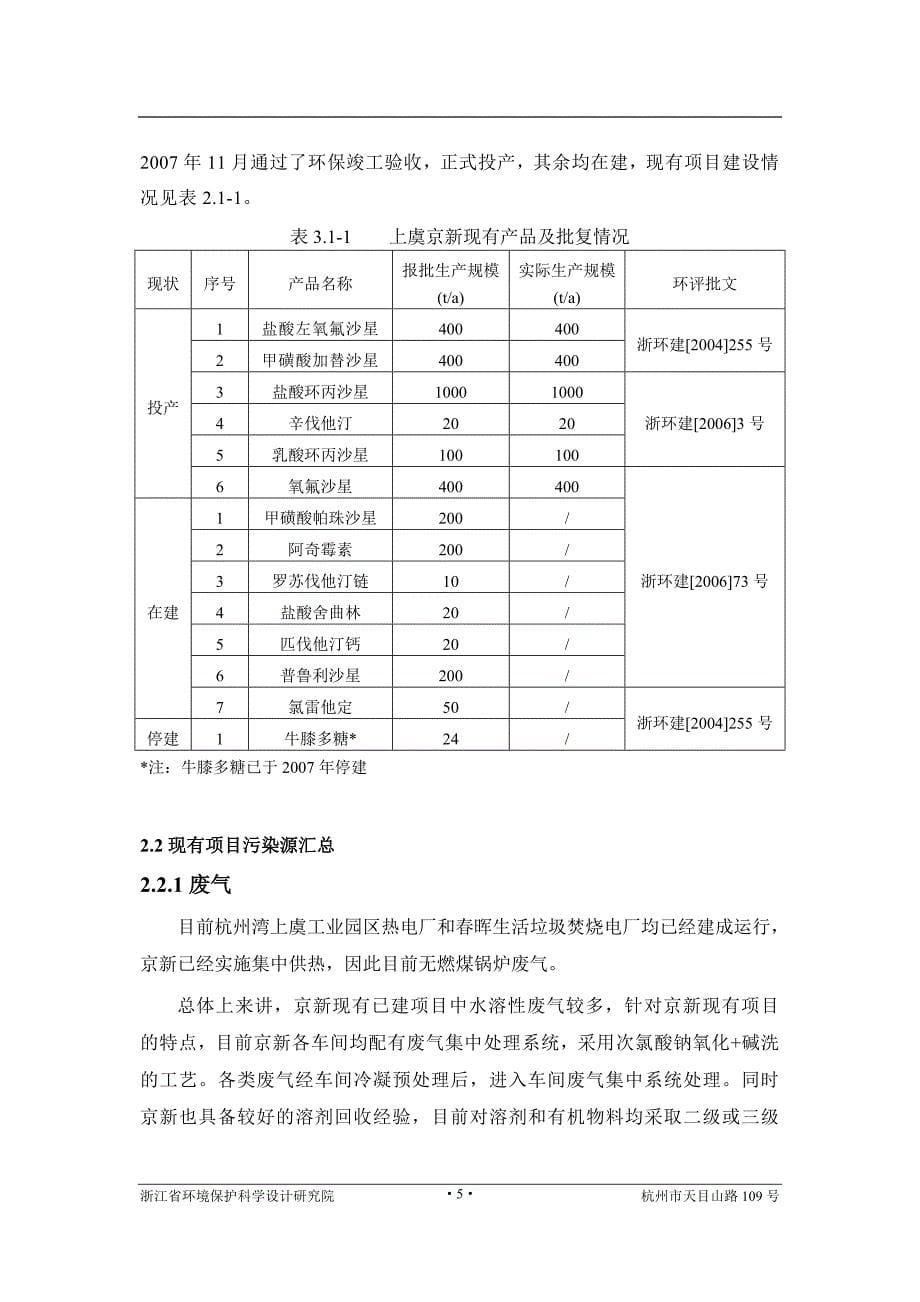 上虞京新药业有限公司_第5页