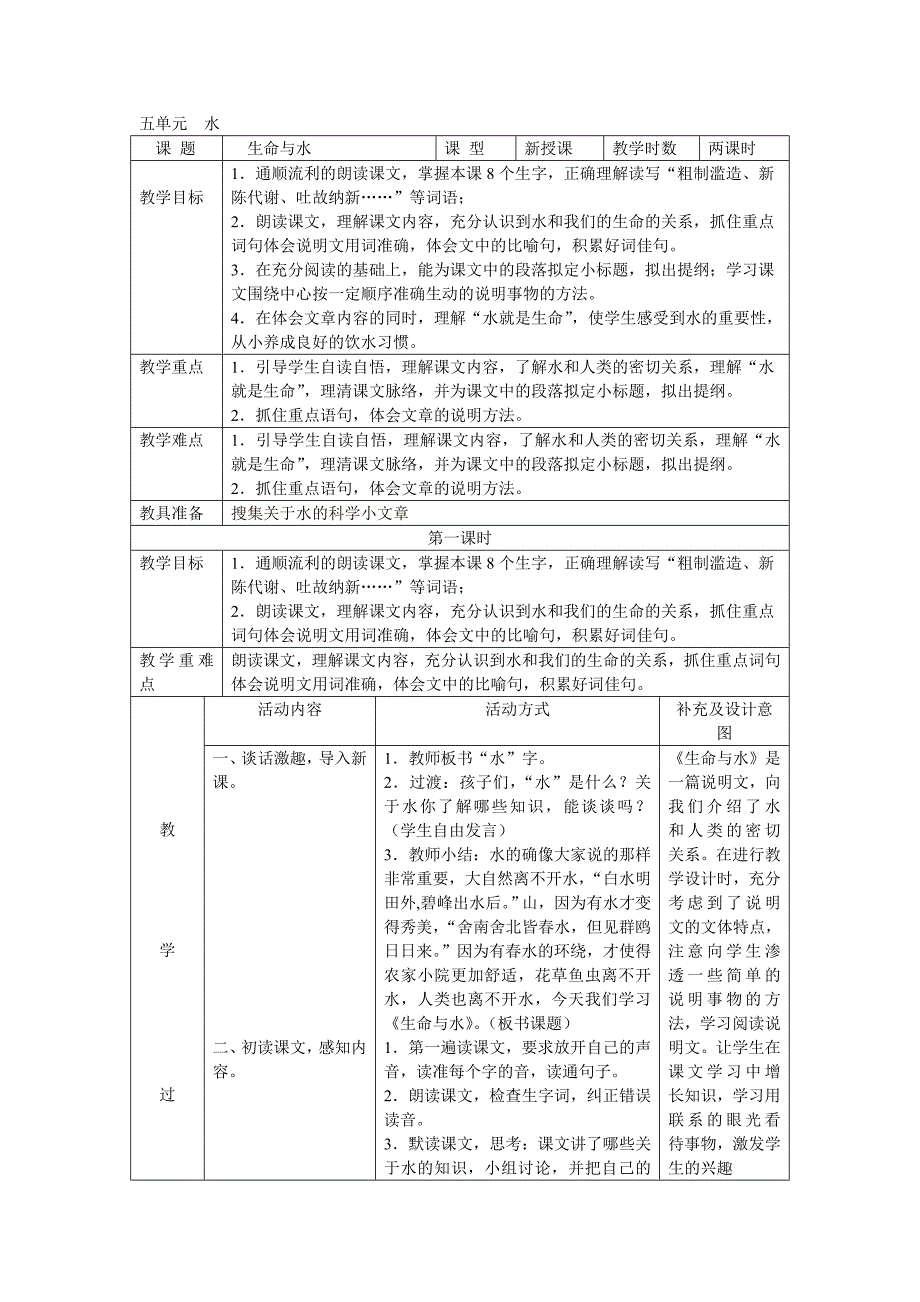 五单元  水六单元 方法_第1页