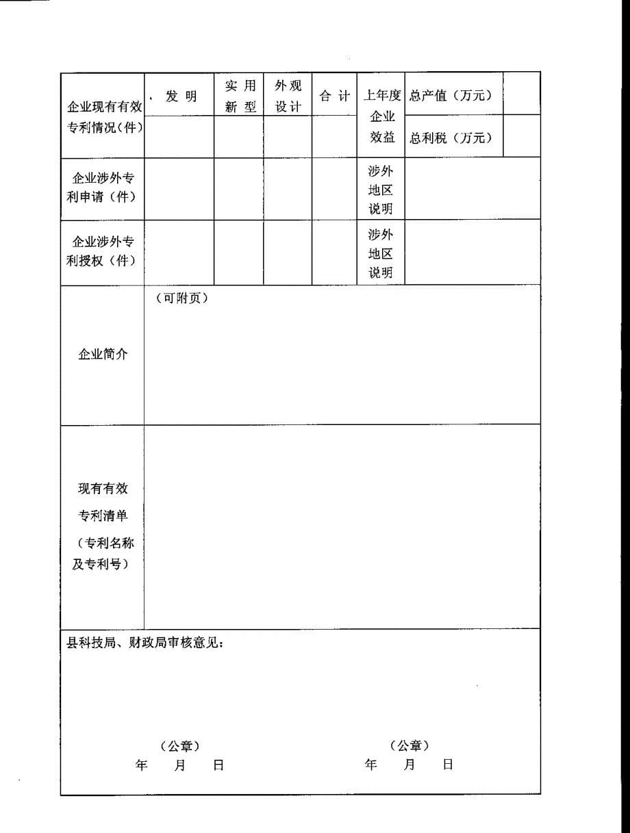 泰顺县专利示范企业培育实施意见_第5页