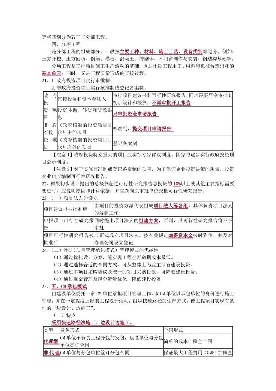 2018年造价工程师工程造价管理重点_第5页