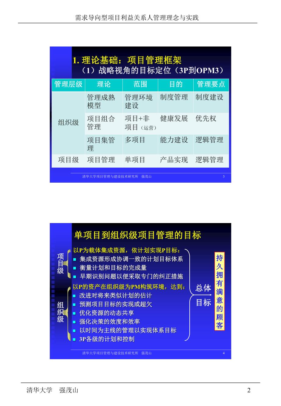 需求导向型项目利益关系人管理理念与实践-强茂山_第2页