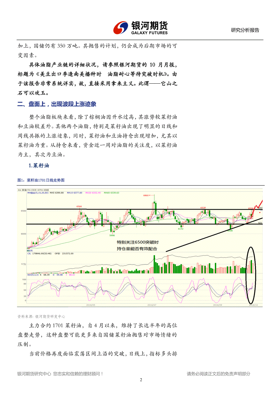 油脂,关注波段做多机会（菜籽油为主）_第2页