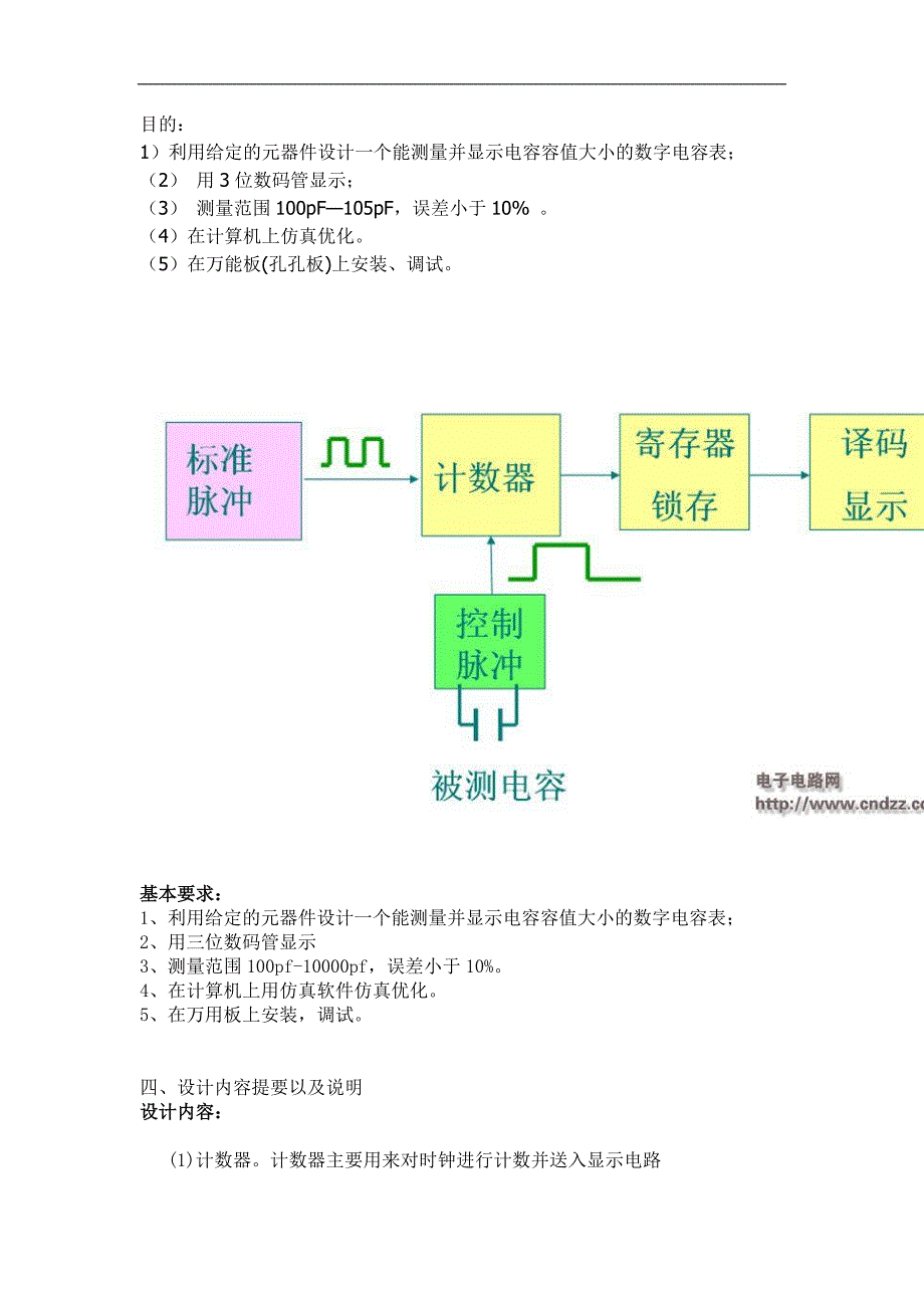 简易数字电容测量仪_第4页