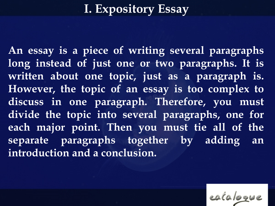 研究生英语《读写译教程》写作篇 Chapter Four Types of Essay Writing_第3页