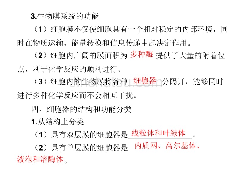 2010届高三生物细胞的基本结构_第4页