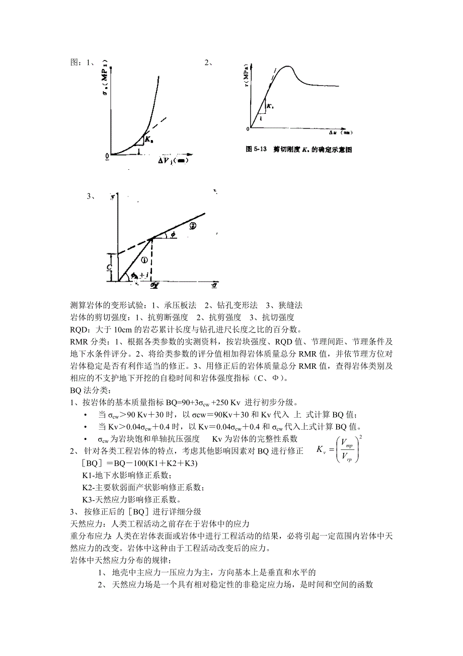 岩体力学考试专用复习资料_第2页