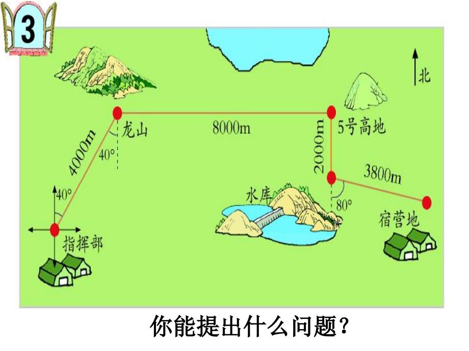 青岛版五年级下册第四单元利用方向和距离描述路线_第2页