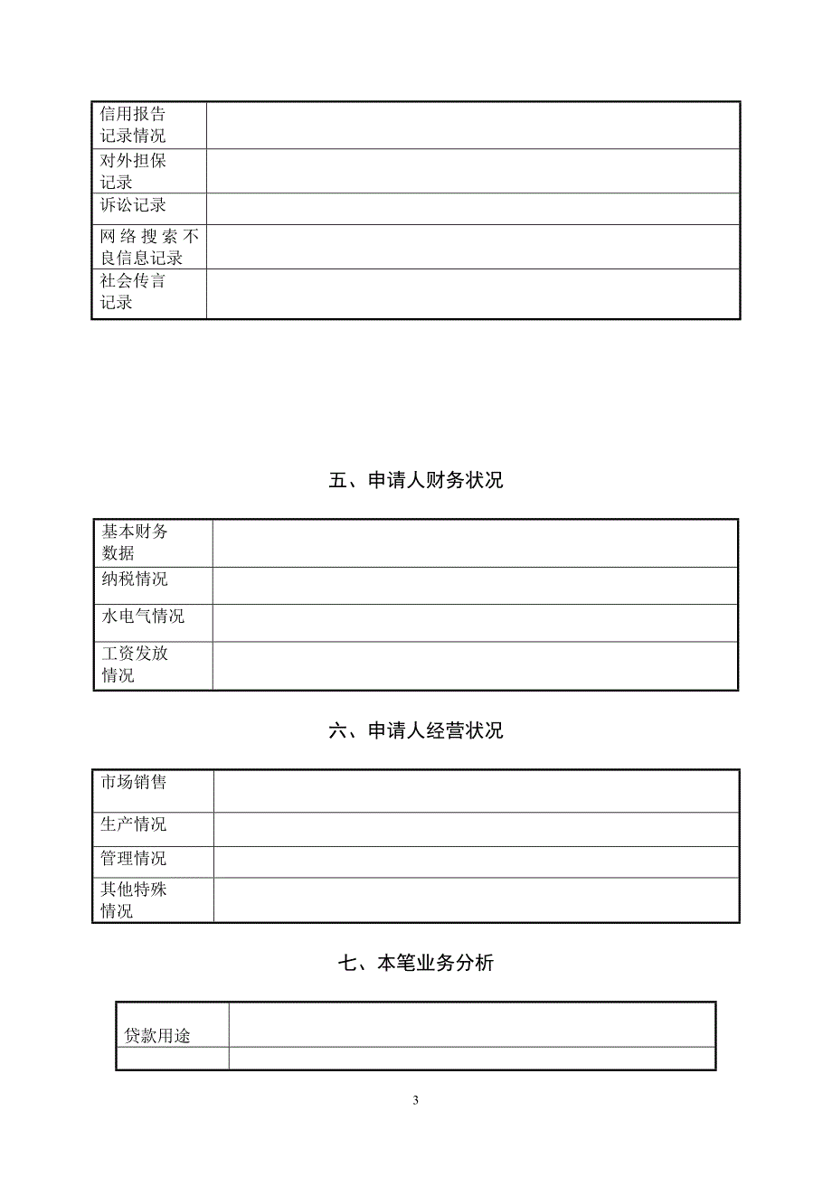 小额贷款公司贷前调查报告_第3页