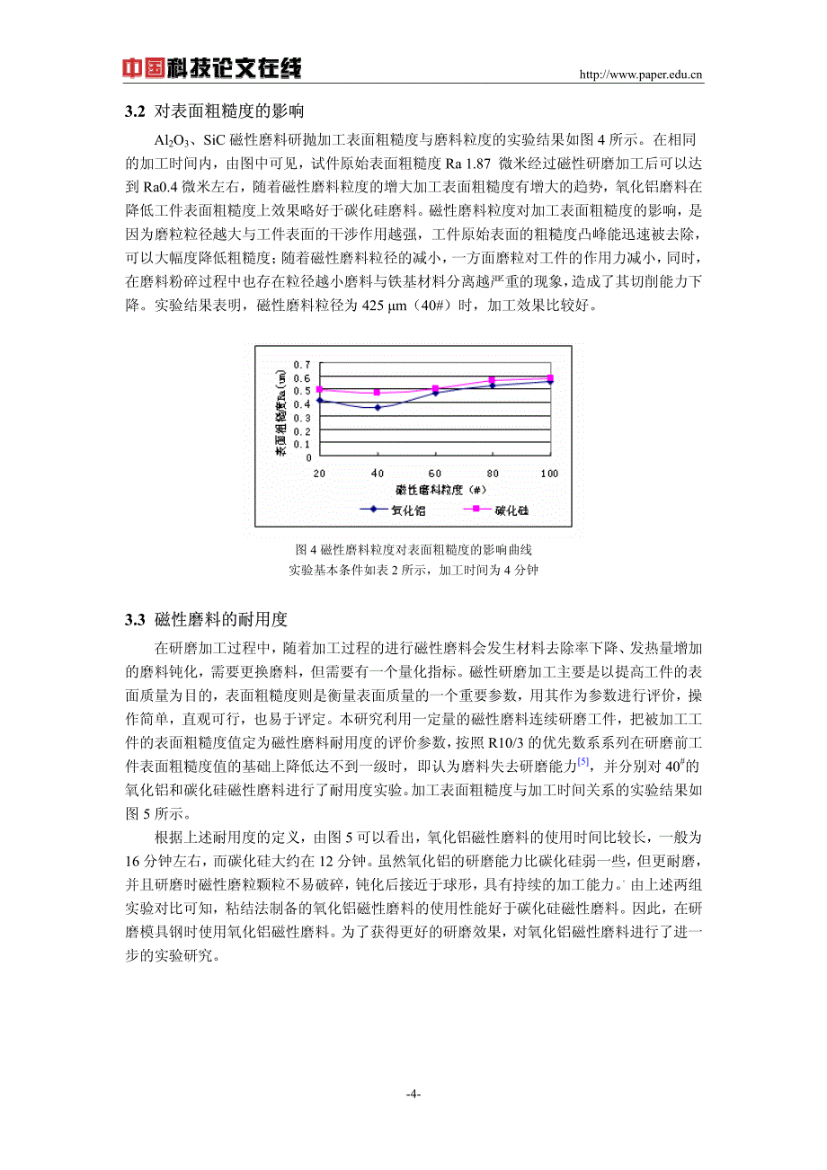 粘结磁性磨料制备及其研抛加工研究_第4页