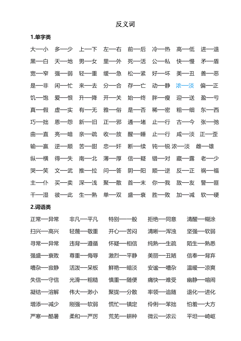 近义词反义词_第3页