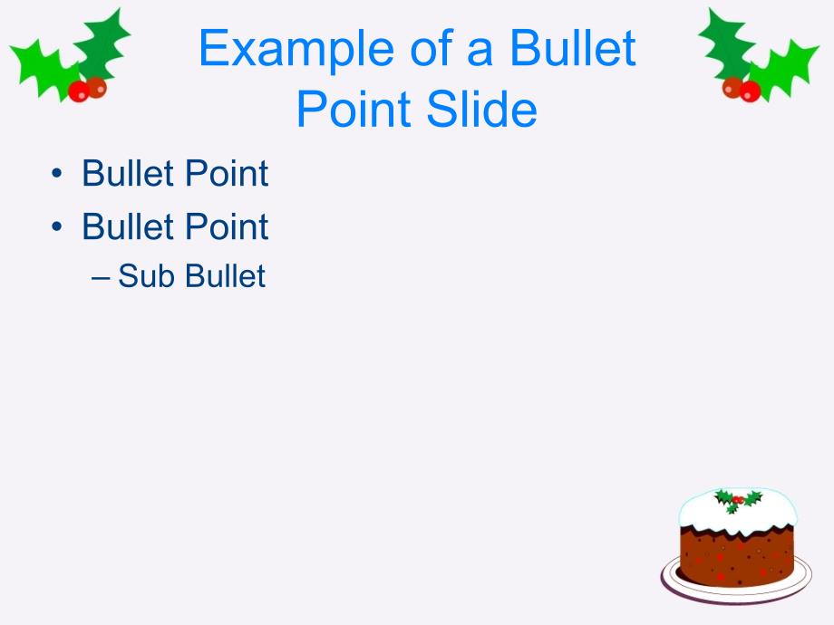 圣诞蛋糕-节庆主题ppt模板_powerpoint模板.ppt_第2页