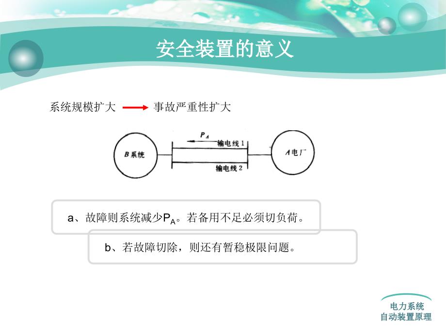 电力系统自动装置原理 第6章 电力系统自动低频减载及其他安全自动控制装置_第2页