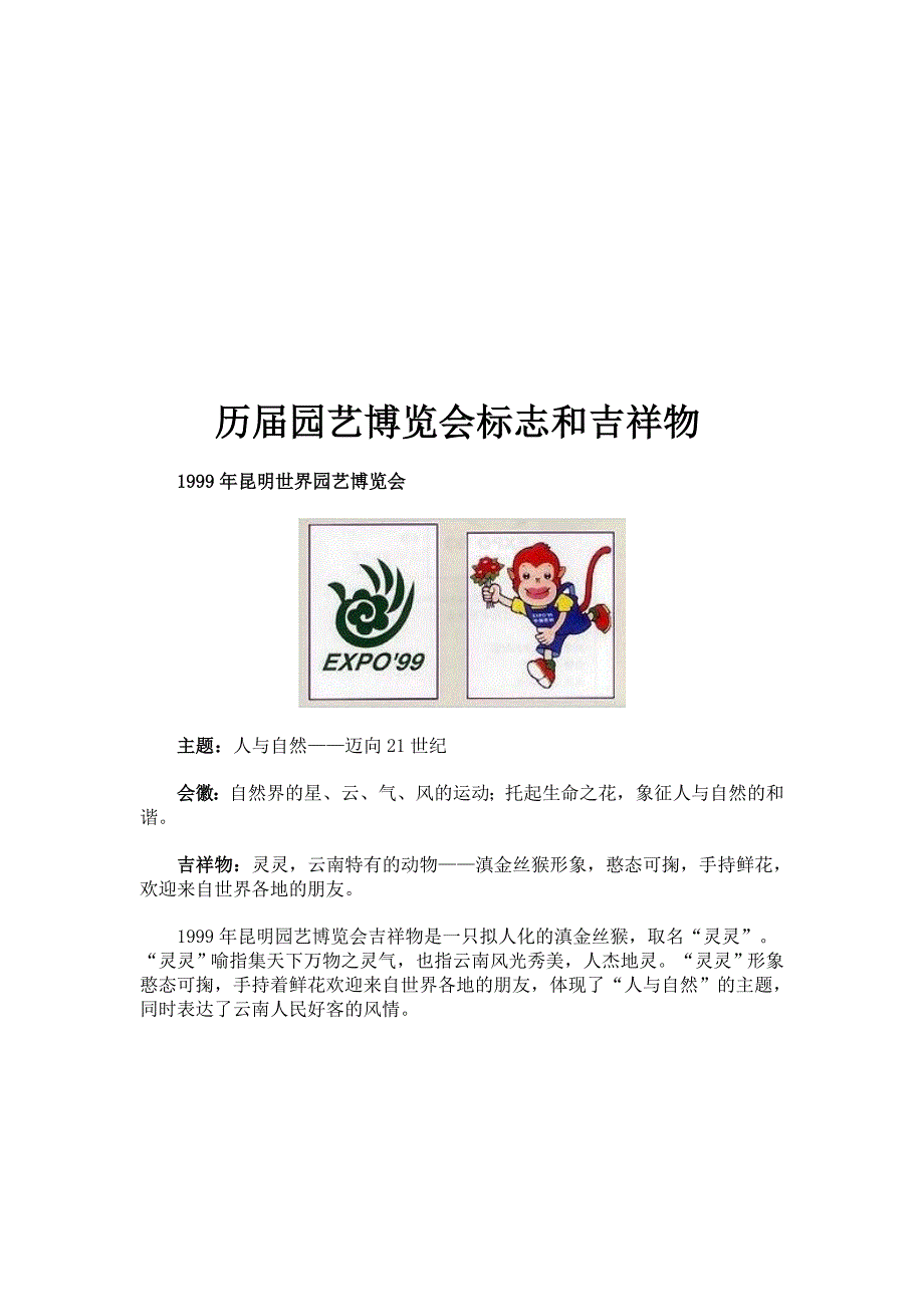 历届园艺博览会标志和吉祥物_第3页