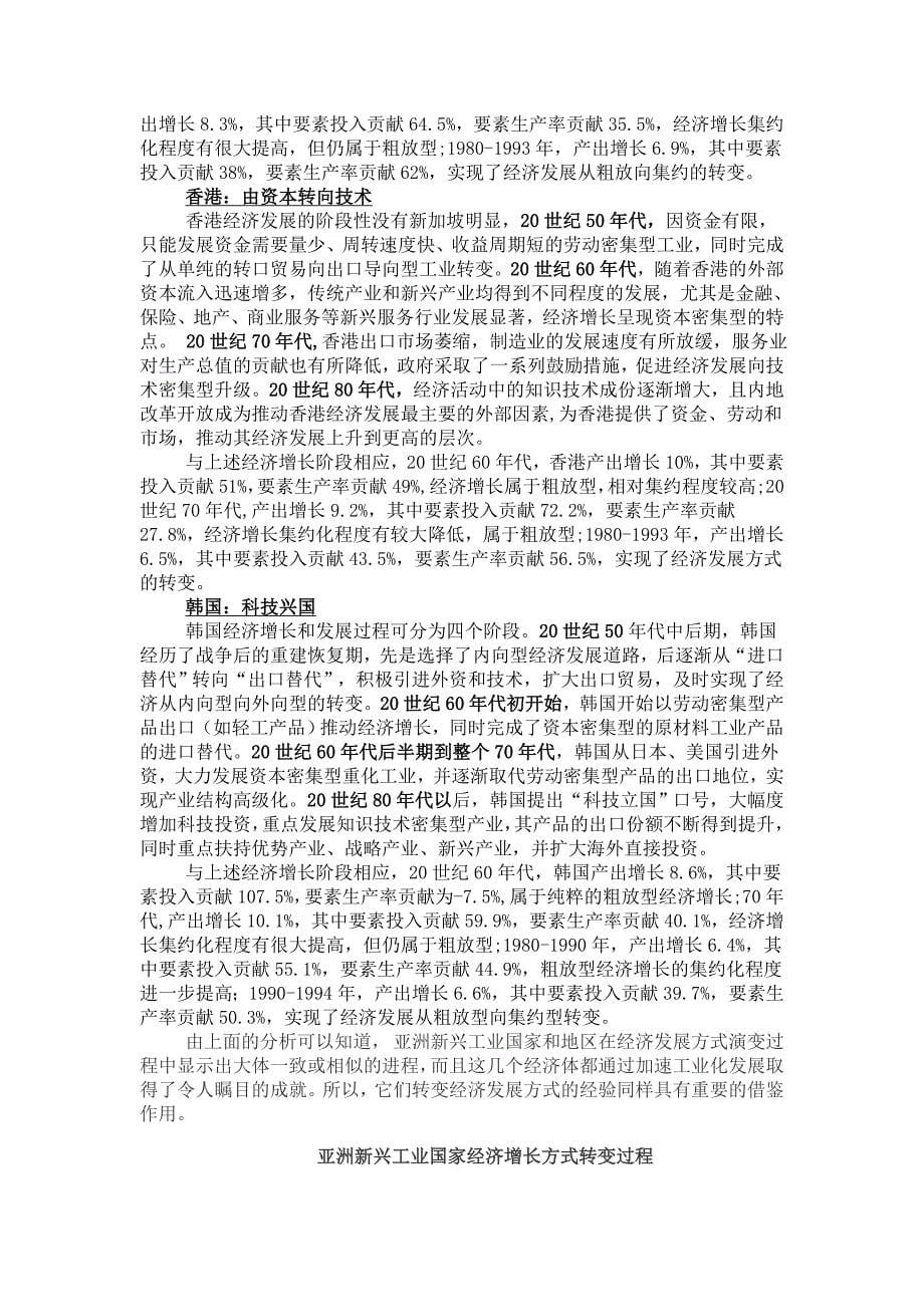 转变经济发展方式的国际经验借鉴_第5页