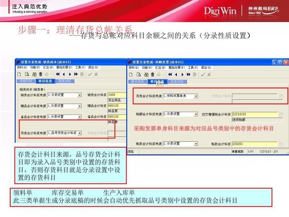 centra易飞存货-总账对账_第5页