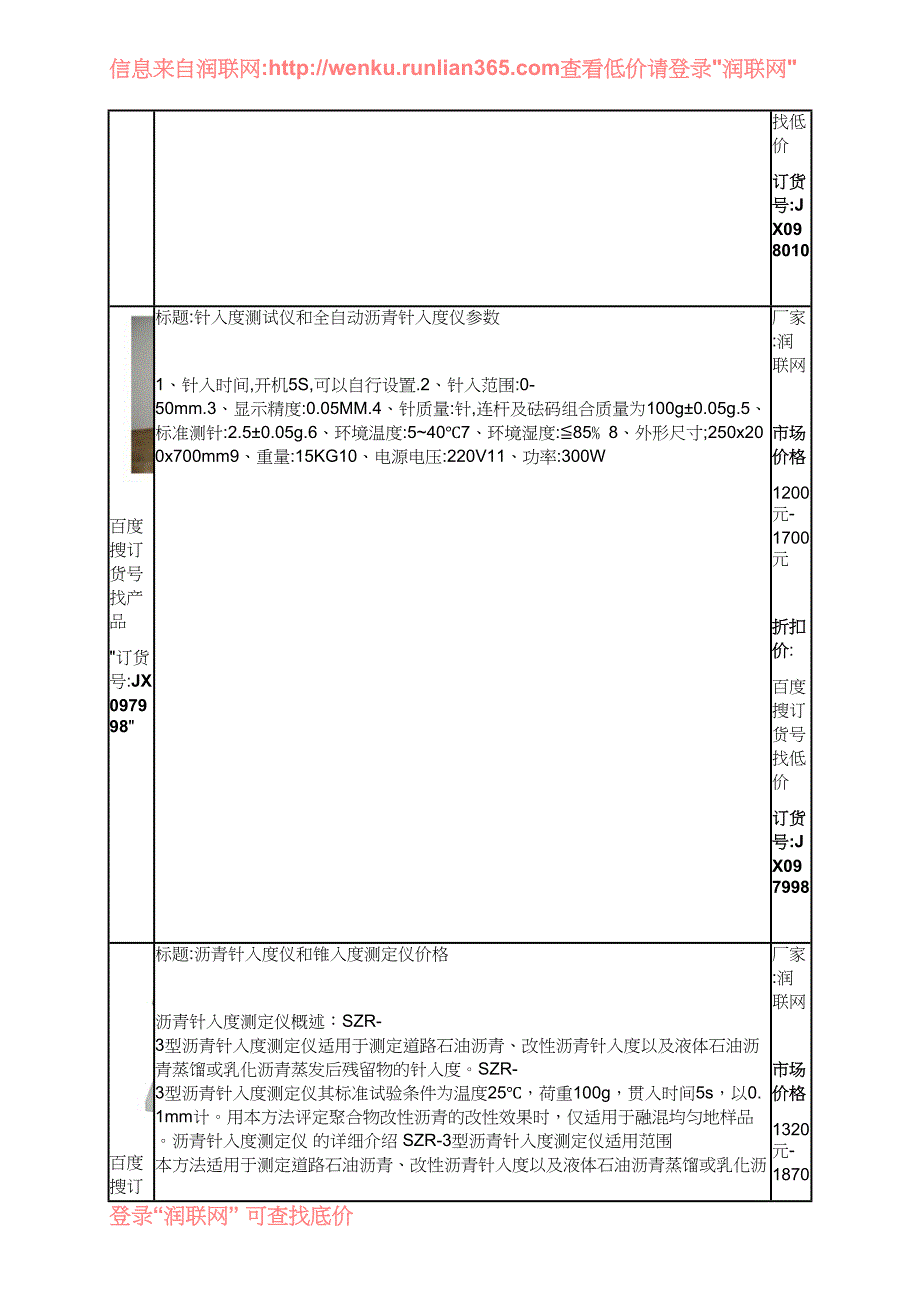 沥青针入度仪和电脑沥青针入度仪价格_第4页