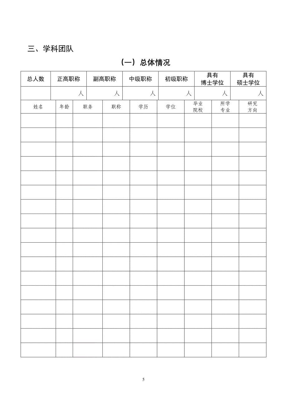 安徽科技学院重点(建设)学科发展规划书_第5页