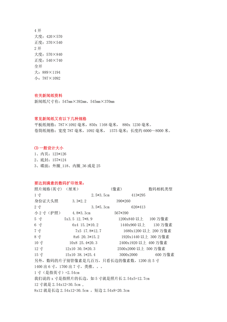 设计-印刷-排版常用尺寸及数据_第4页