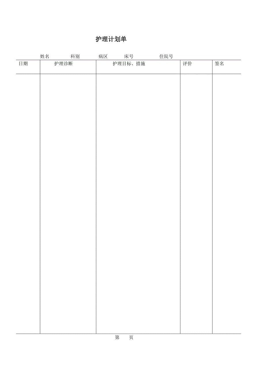 复合伤护理计划_第5页