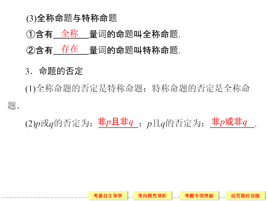 文科数学一轮复习第一章1-3_第4页