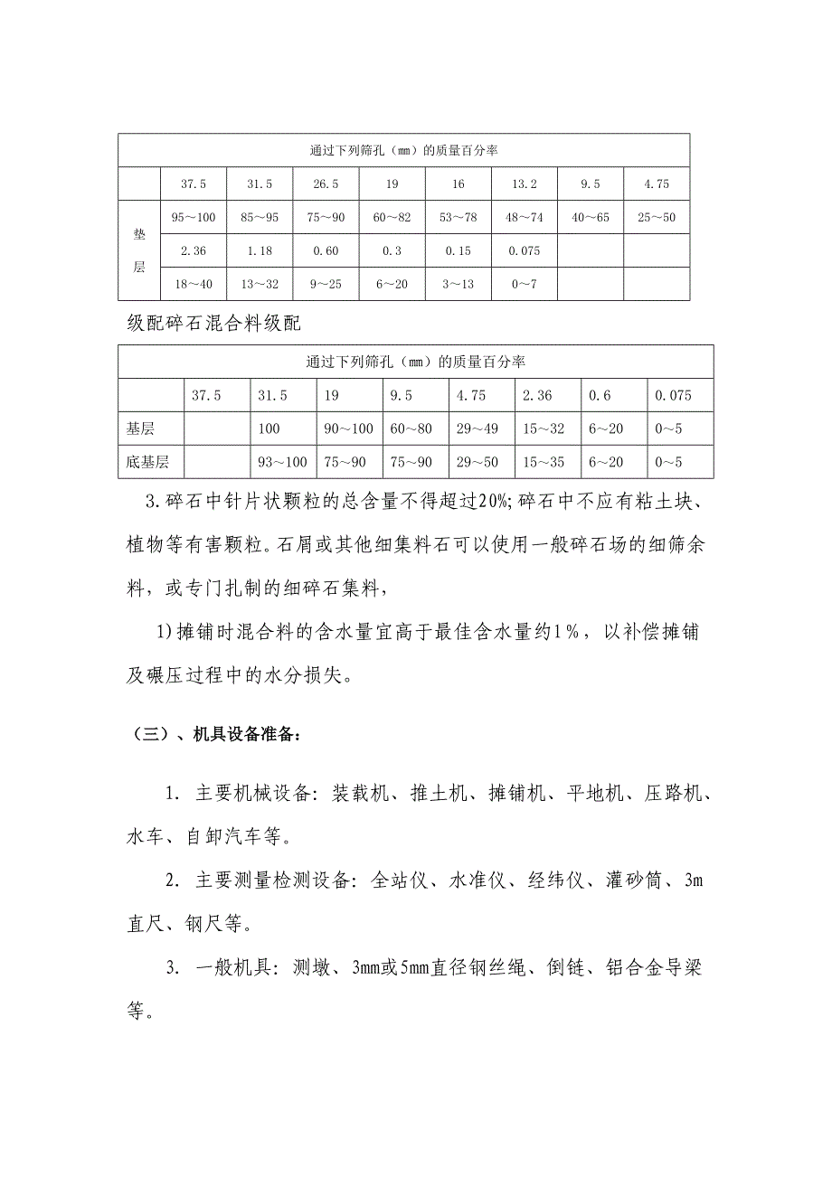 水泥级配碎石基层和底基层监理控制方案_第3页