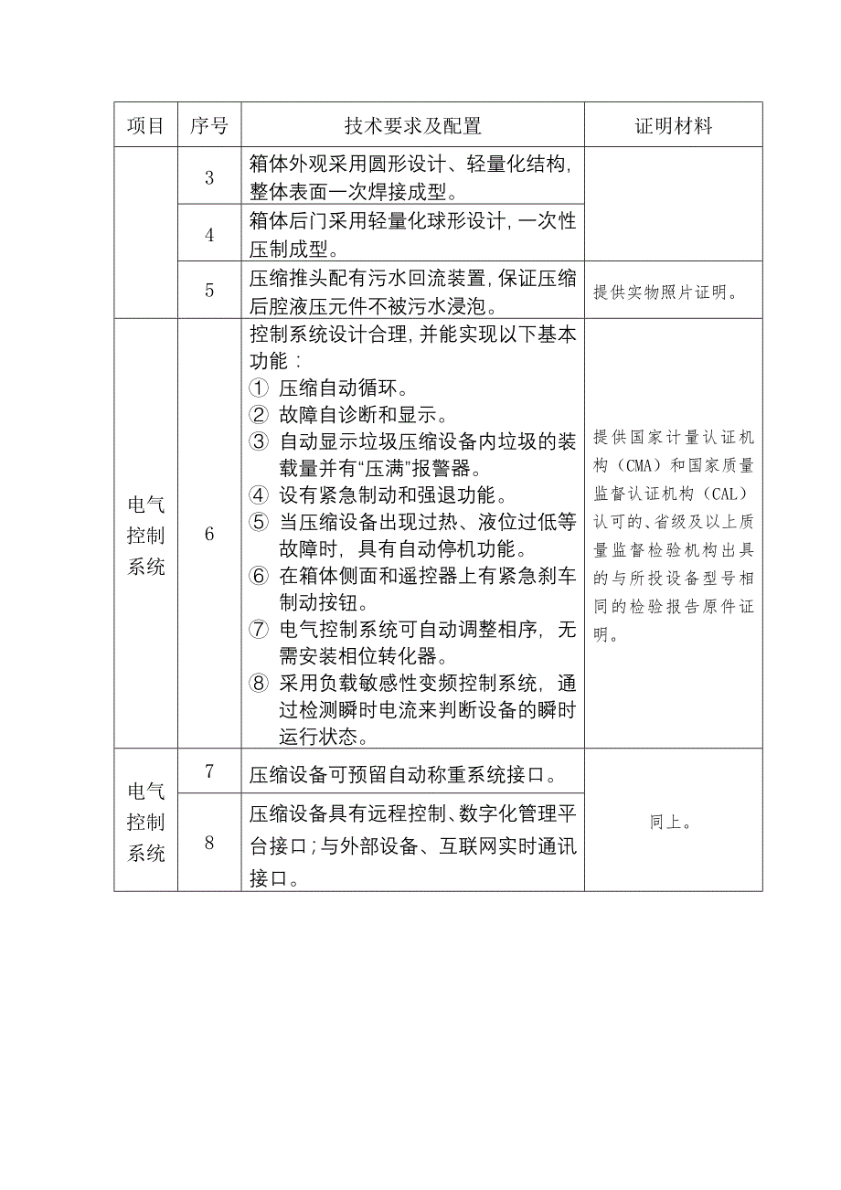 马鞍山市环境卫生管理处对接式垃圾转运车及移动式垃圾压缩_第4页