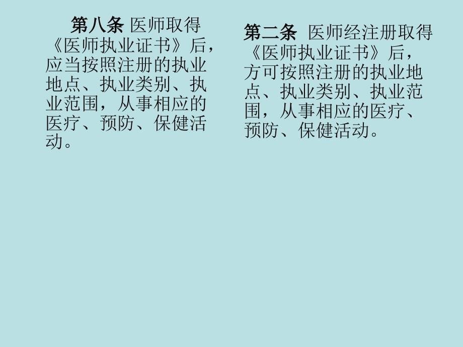 PPT-医师执业注册管理办法_第5页