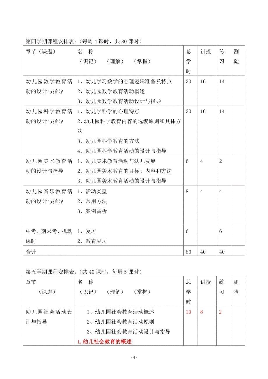 幼儿园活动设计与指导教学大纲1_第5页