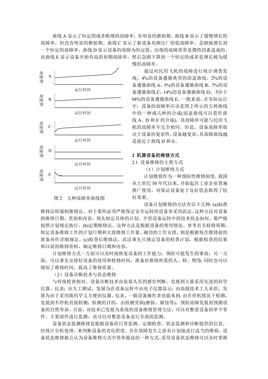 设备故障率和设备维修策略_第2页