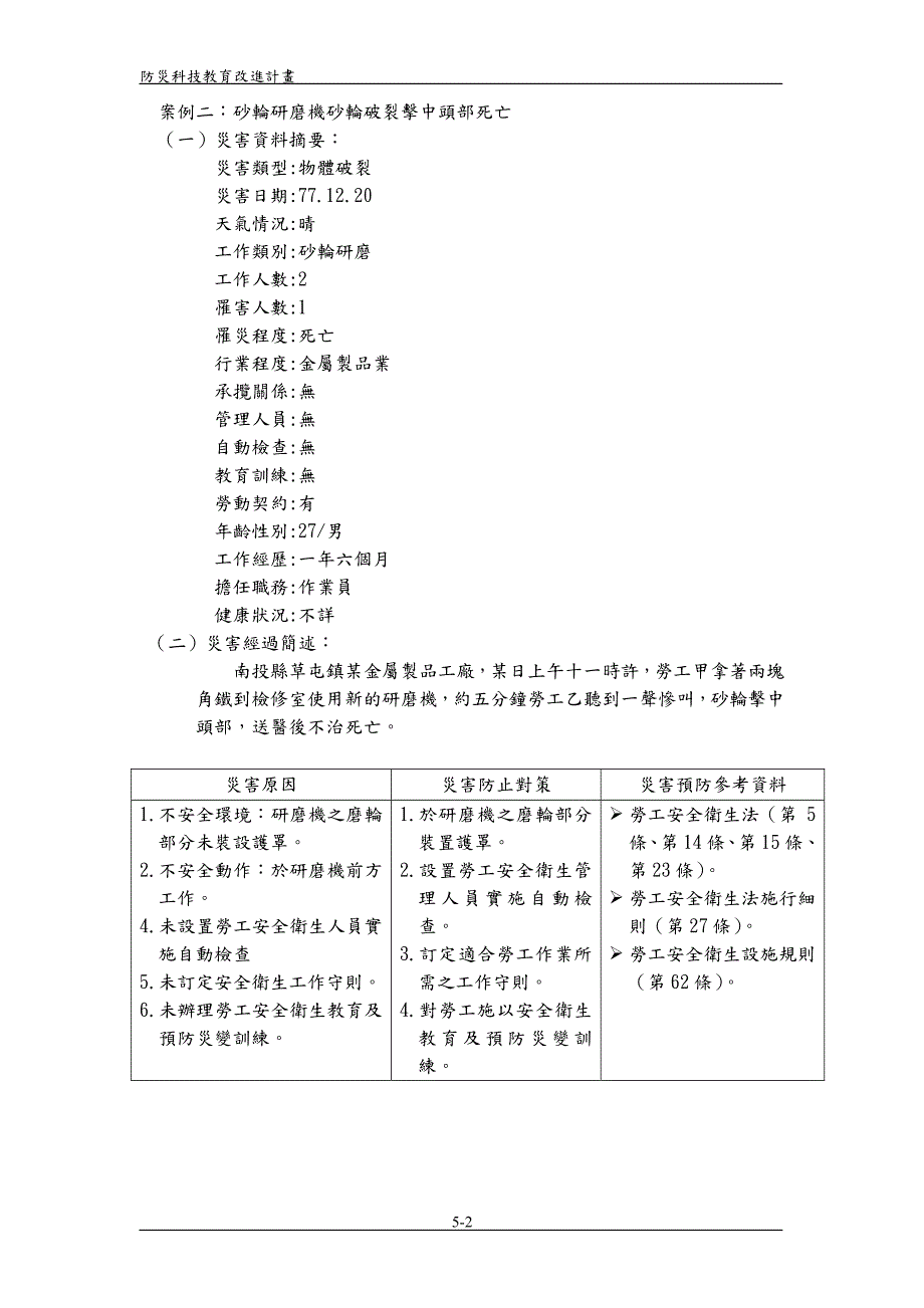 防灾科技教育改进计画_第2页