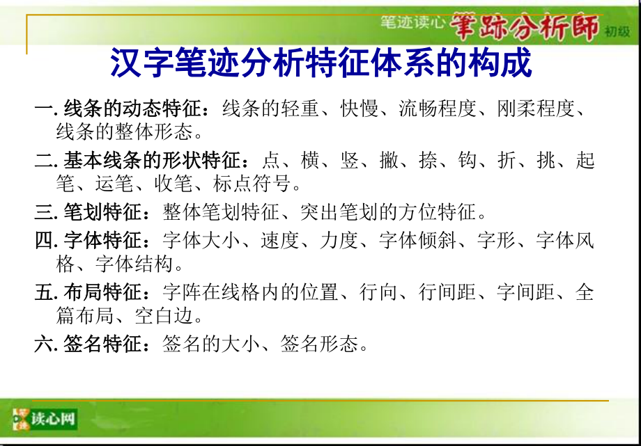 笔迹分析特征体系操作方法与案例分析课件_第3页