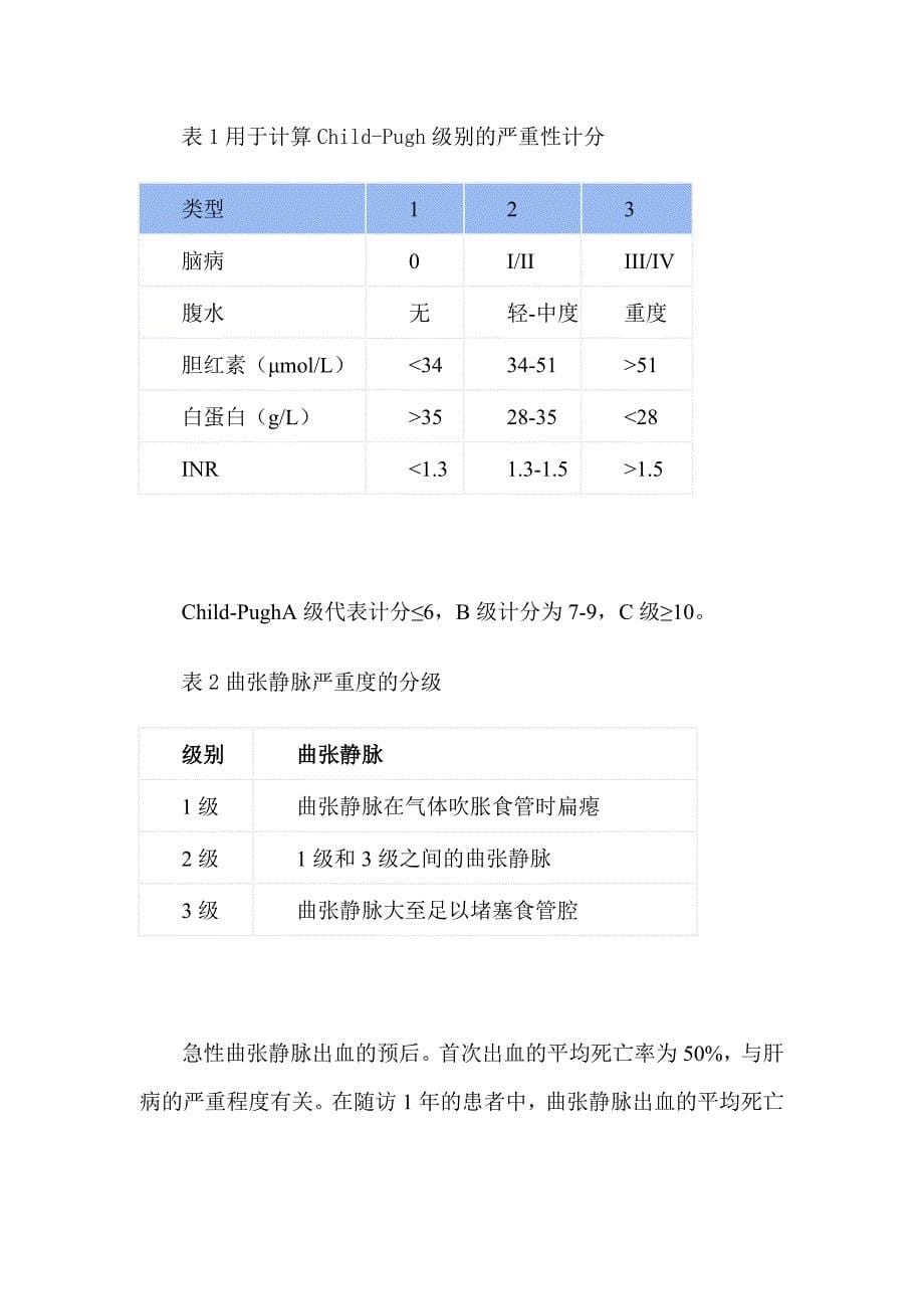 英国肝硬化患者食管曲张静脉出血的处理指南_第5页