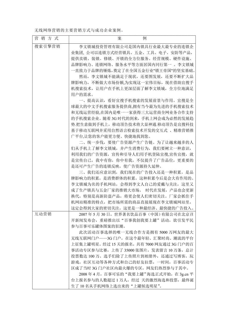 利用移动商务手段开展网络营销_第5页