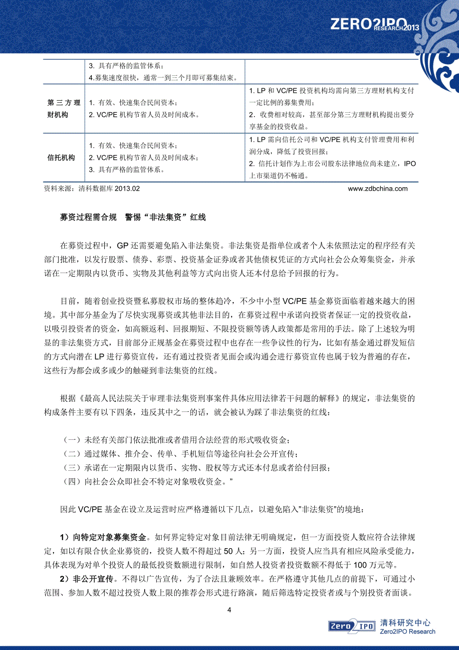 清科观察：基金募集四大渠道生变 提防“非法集资”红线_第4页