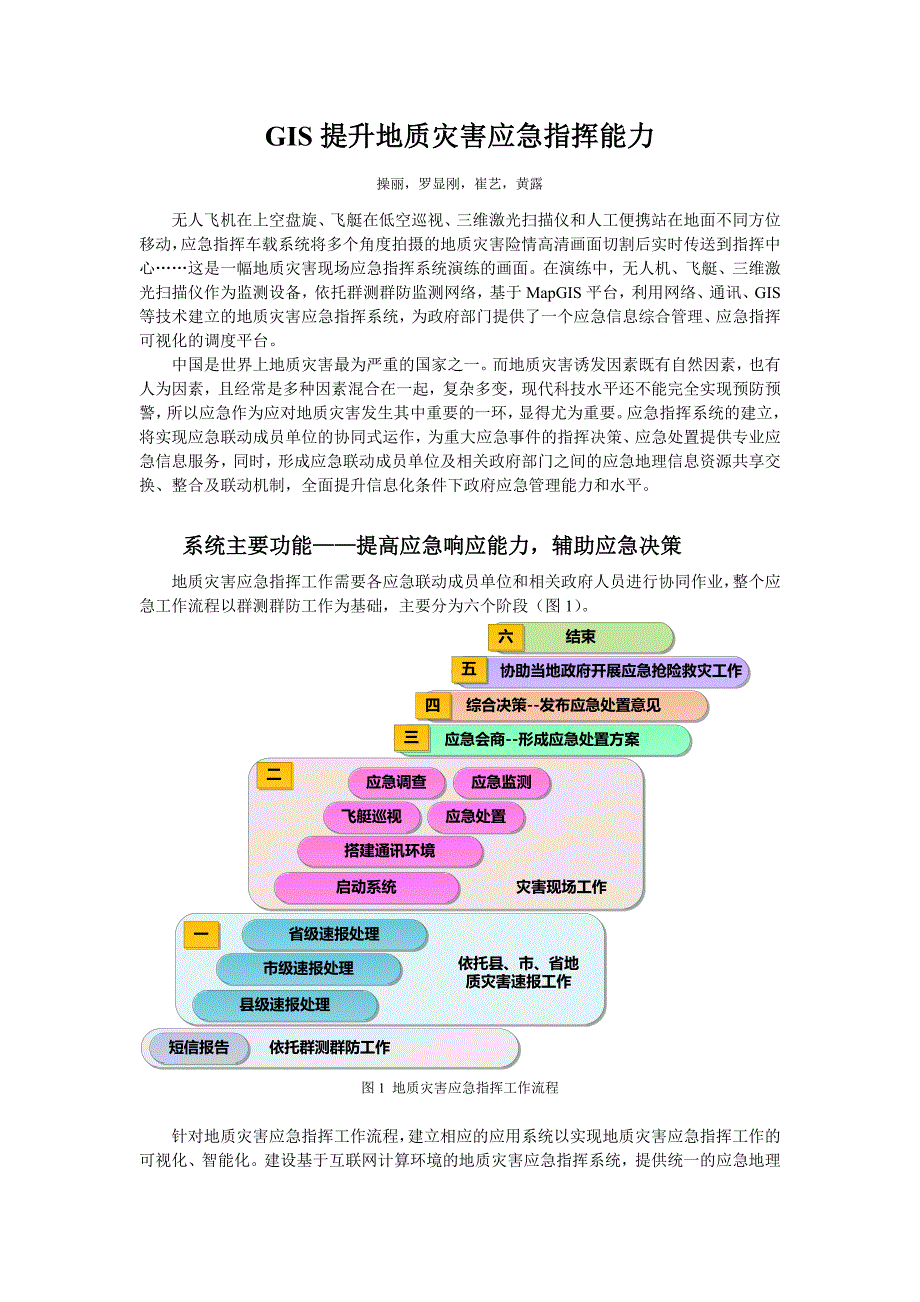 5-GIS提升地质灾害应急指挥能力_第1页