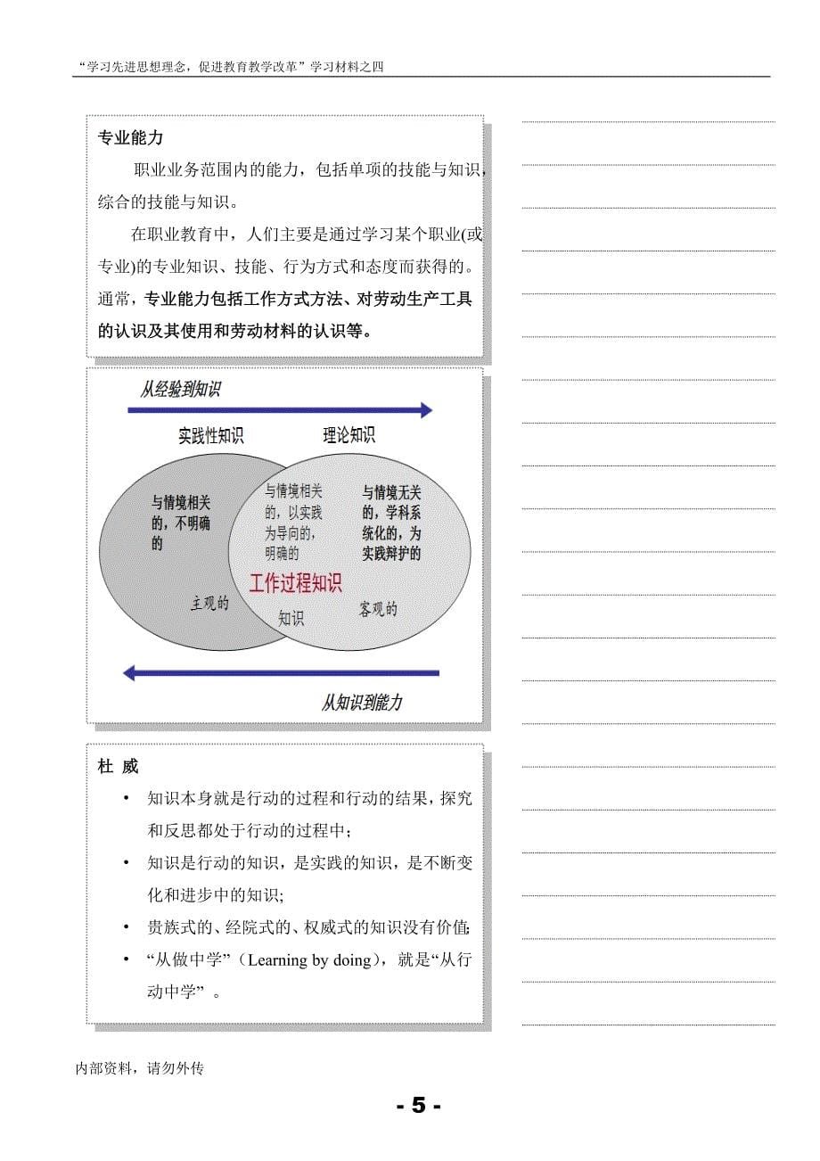 职业教育基于工作过程的课程与课程开发讲义_第5页