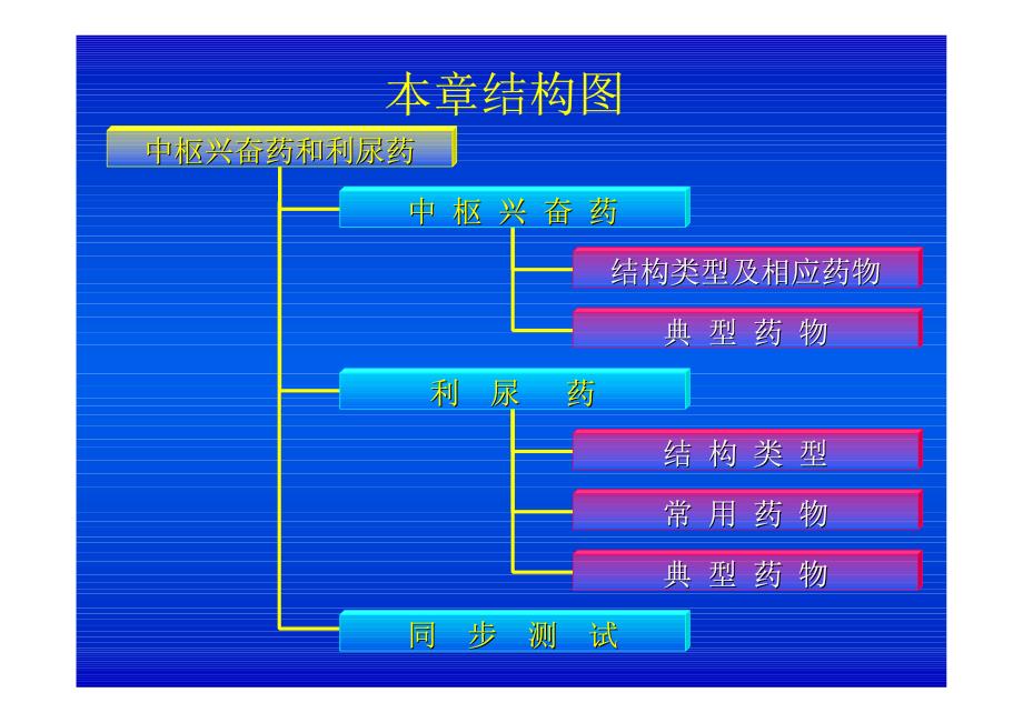 药物化学教案--中枢兴奋药及利尿药_第4页