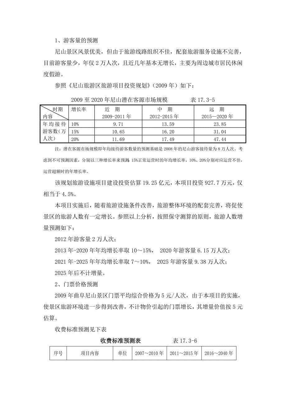 世行孔孟文化遗产地保护项目财务分析与评价_第5页