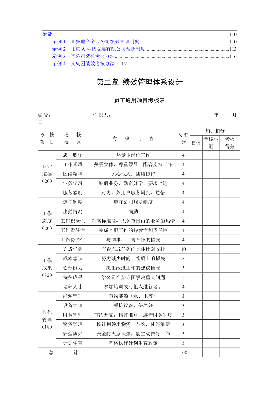 华为实用性各种绩效图表汇总(149页DOC)4级_第2页