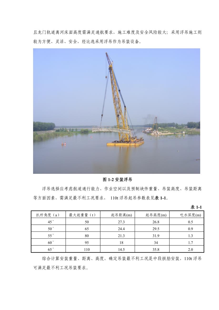 滁河大桥钢筋混凝土系杆拱预制安装施工工艺_第3页