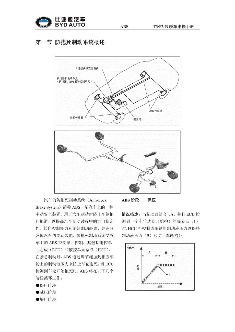 比亚迪F3防抱死制动系统维修手册_第2页