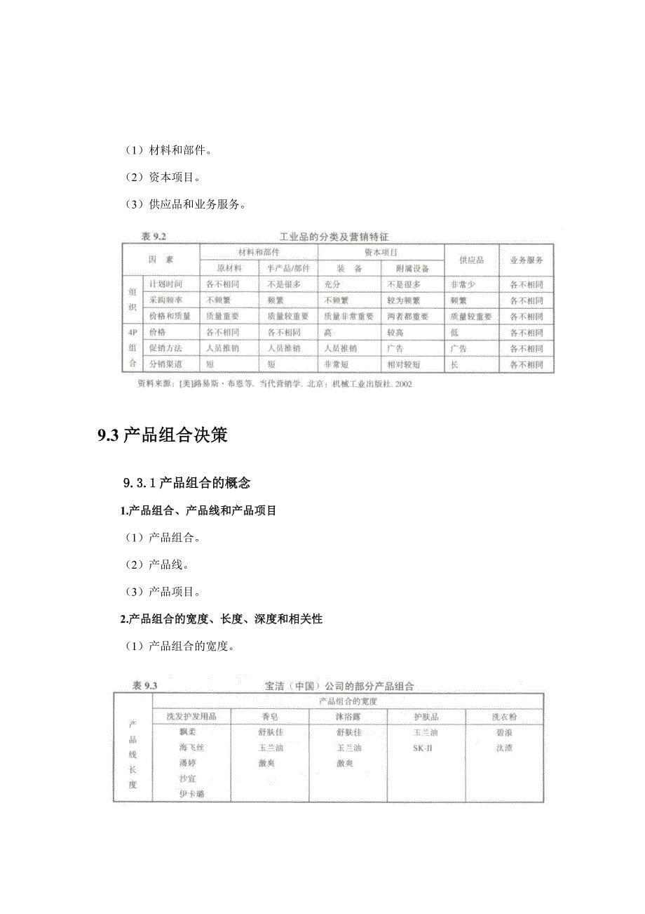 煤炭企业营销策略组合及产品策略_第5页