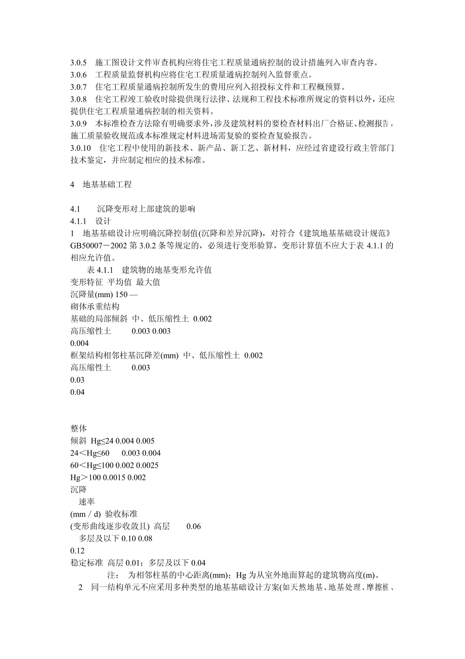 江苏住宅工程质量通病控制标准_第4页