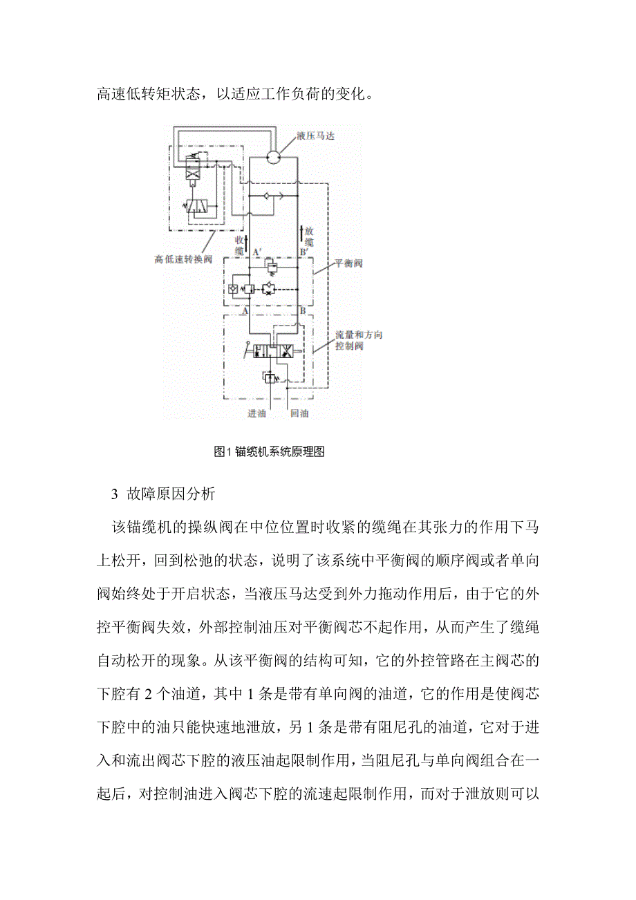 液压锚缆机平衡阀的故障分析_第2页