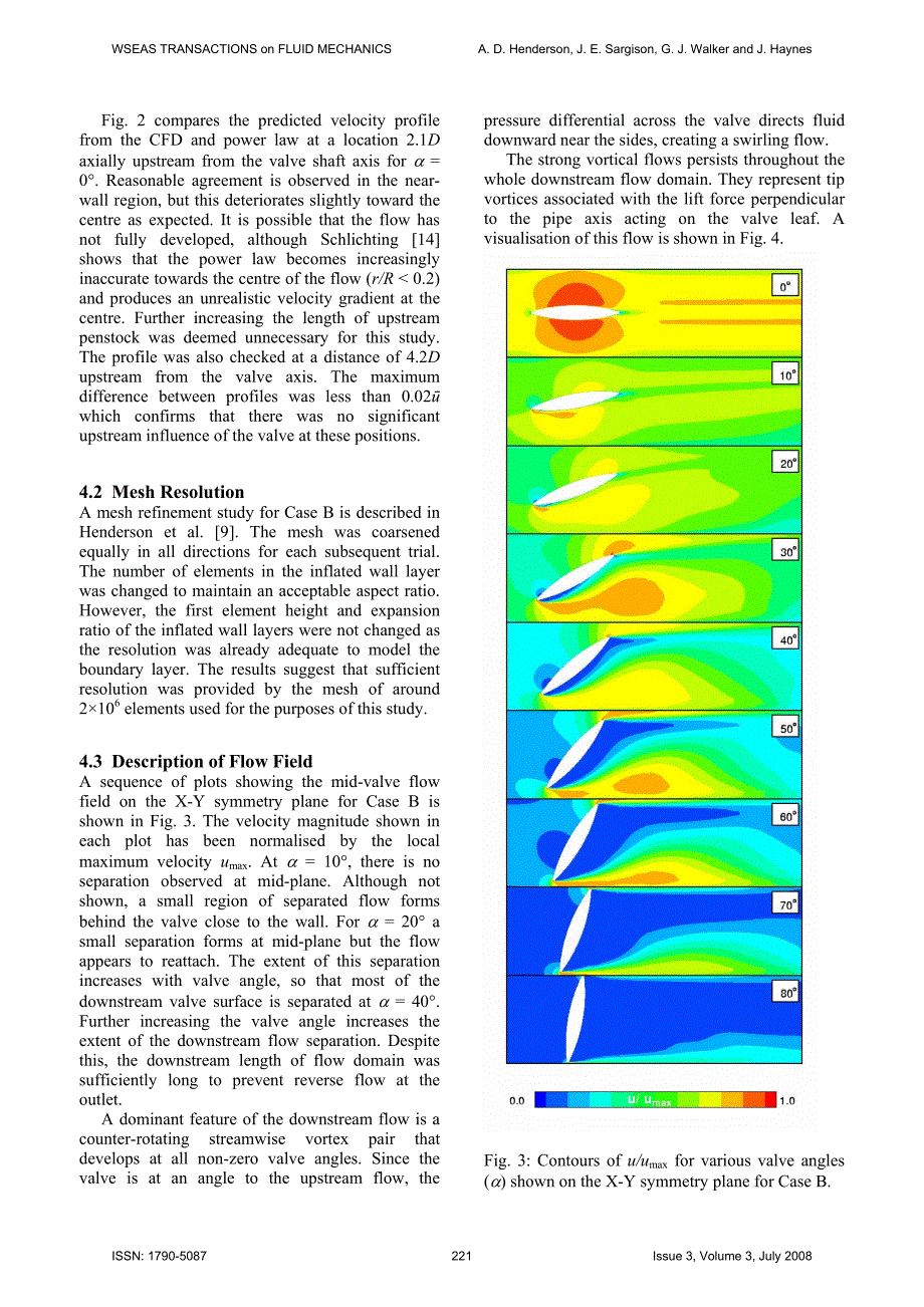 蝶阀动水力矩数值分析_第4页