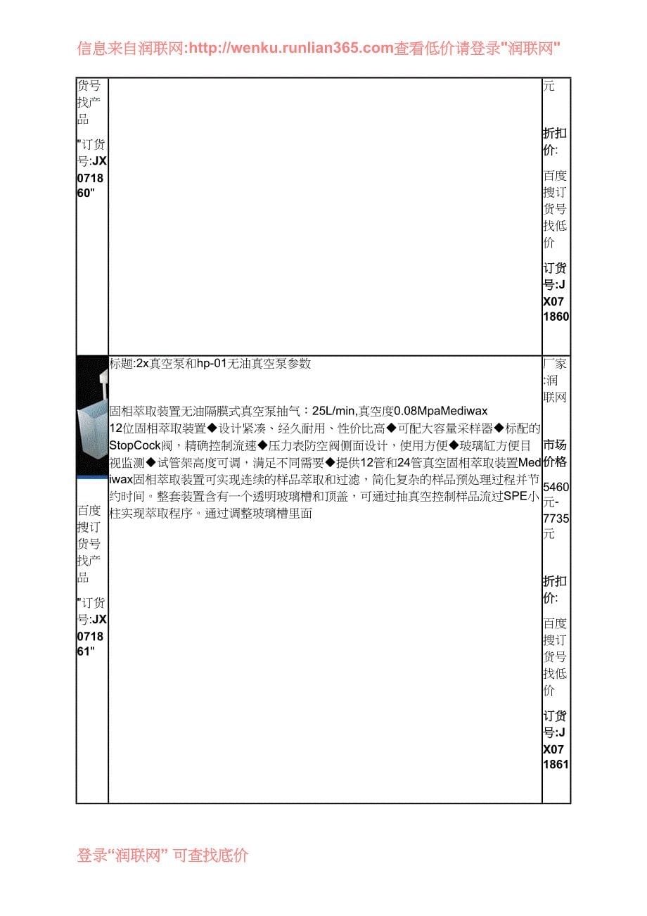 爪式干式真空泵和gast隔膜真空泵价格_第5页