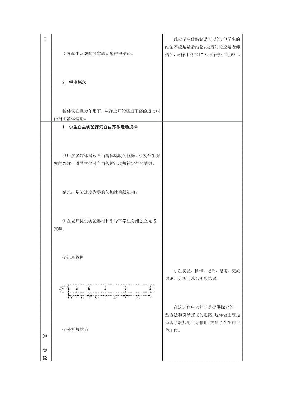 自由落体运动是一种初速度为零的匀加速直线运动_第5页